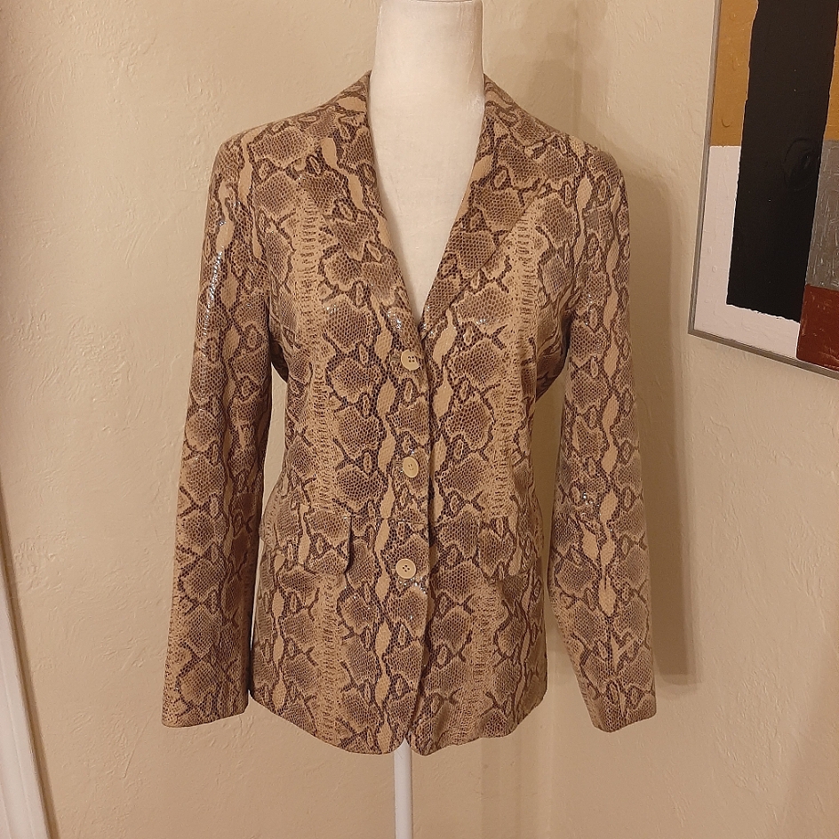 Cef Collection Python Jacket